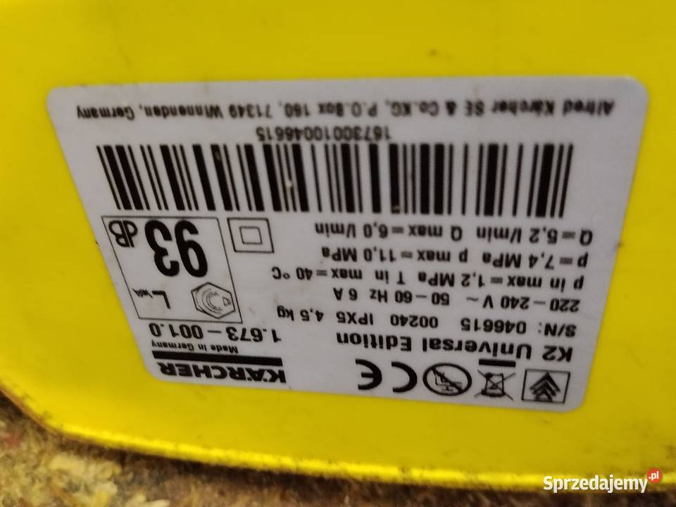 Karcher K2 Universal Jawor