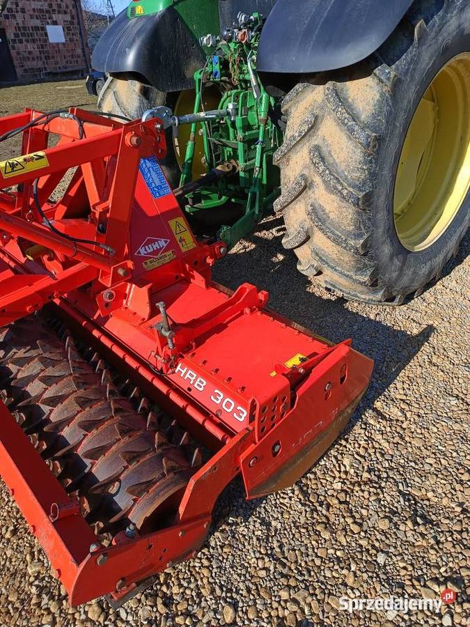Brona aktywna wirnikowa kuhn hrb303D Kuhn Cieszątki sprzedam