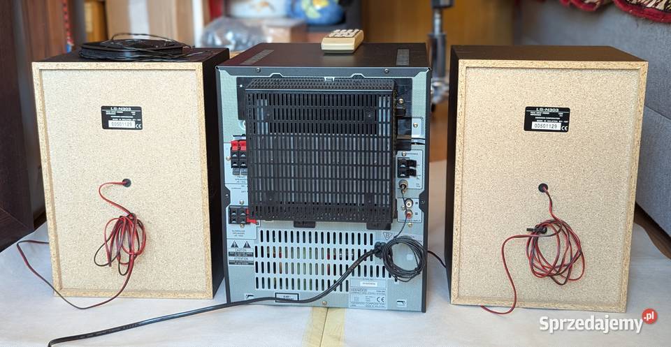 KENWOOD RXD303 kolumny LSN303 pilot RC553E CD Warszawa