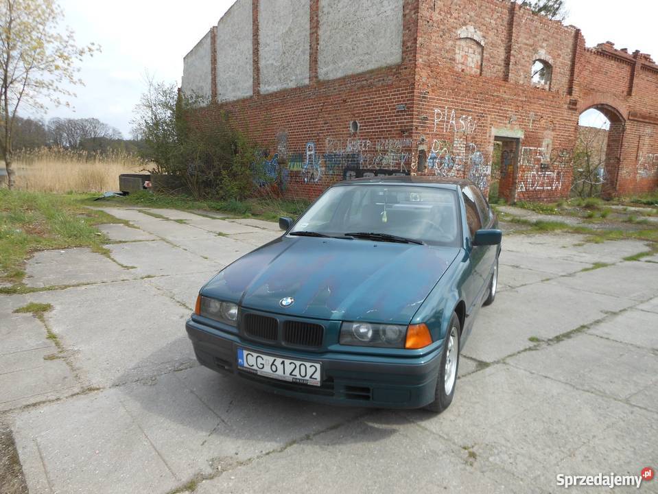BMW E36 1.6 '94r. Sprzedam lub zamienię Grudziądz