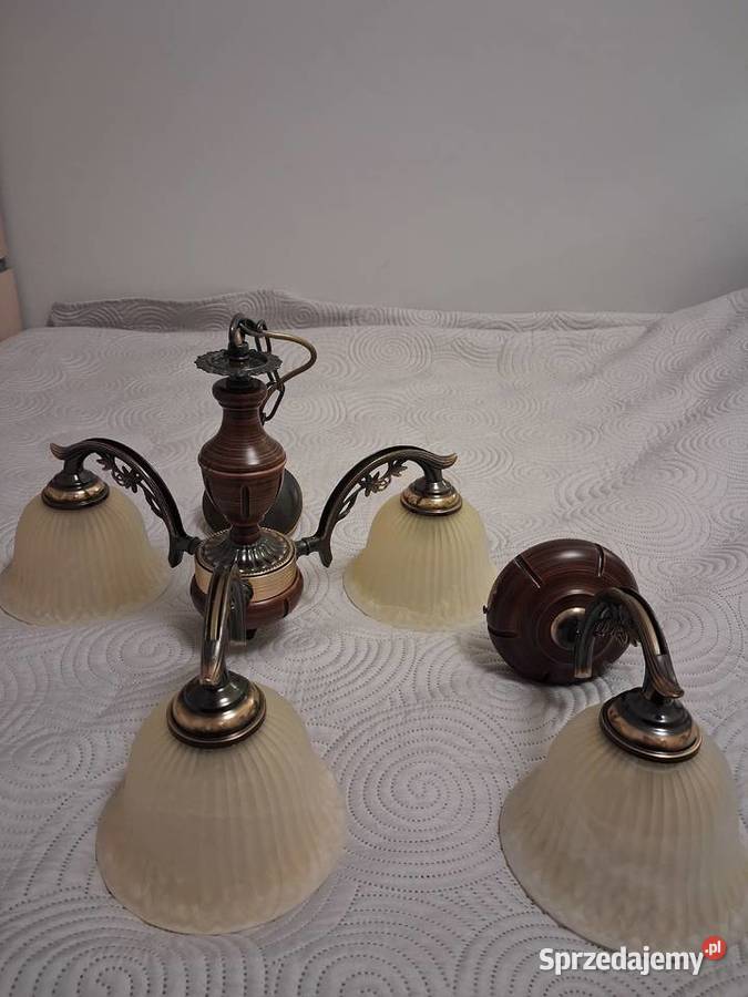 Zestaw lamp Reccagni Angelo Lampy wiszące mazowieckie Warszawa