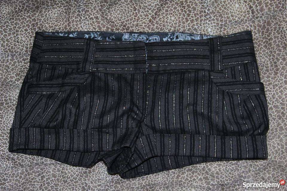 SEXI SPODENKI SZORTY POSREBRZANE Rozmiar 38(M) Zambrów
