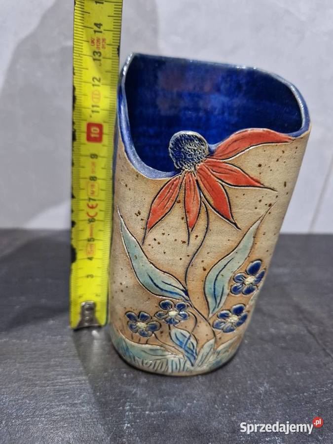Ceramiczny wazon Vintage Świdnica