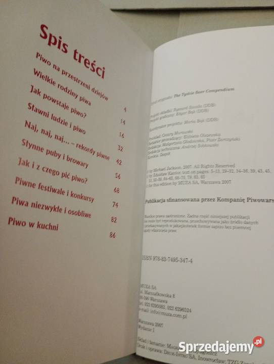 Tyskie vademecum piwa Warszawa 2007 śląskie Katowice