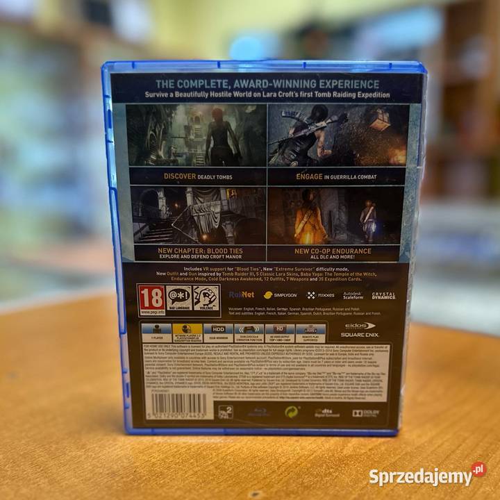 Gra na 4 Rise Of The Tomb Raider Elbląg