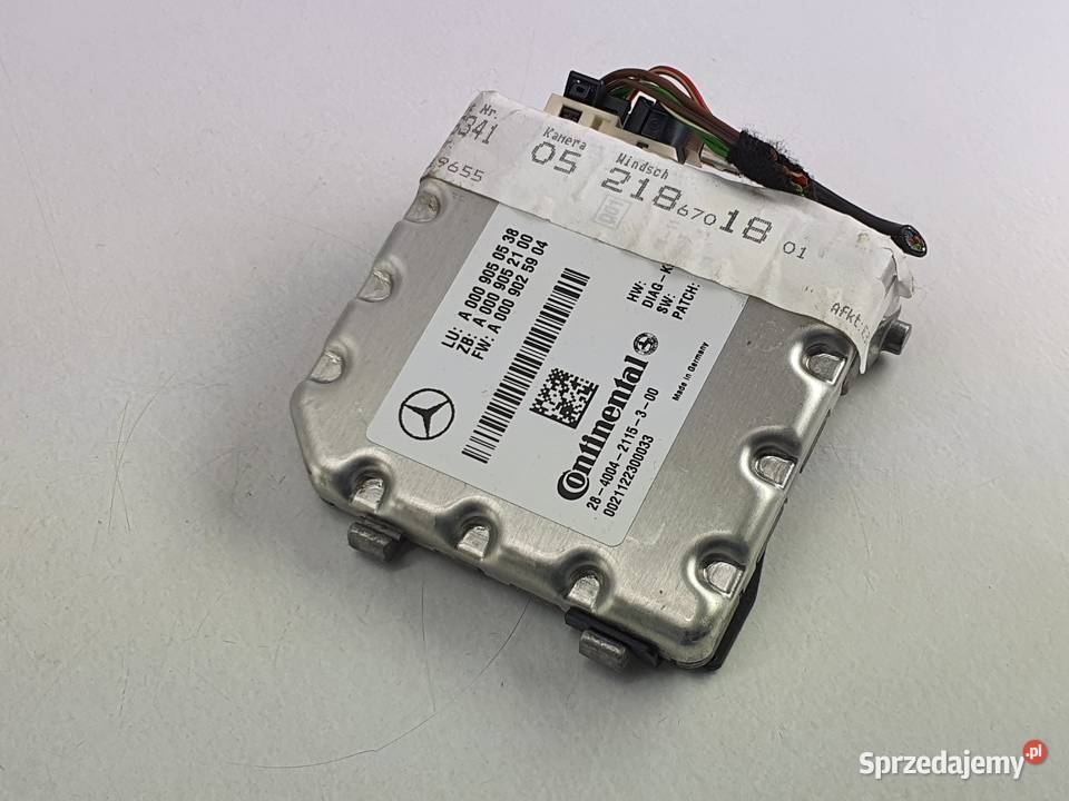 Kamera Szyby Czolowej Radar Mercedes Cls W218 Łódź sprzedam