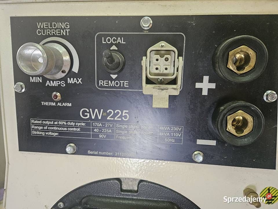 Spawarka spalinowa silnik honda gx 390 Nakło nad Notecią sprzedam