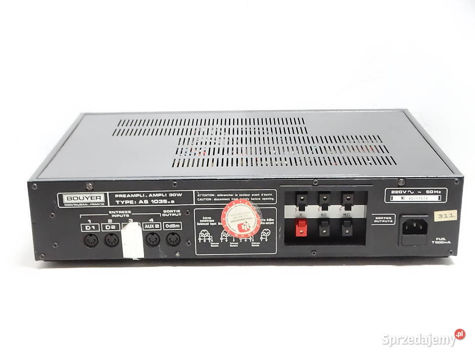 Wzmacniacz Bouyer AS 1035a Vintage Prearli Ampli Biłgoraj sprzedam