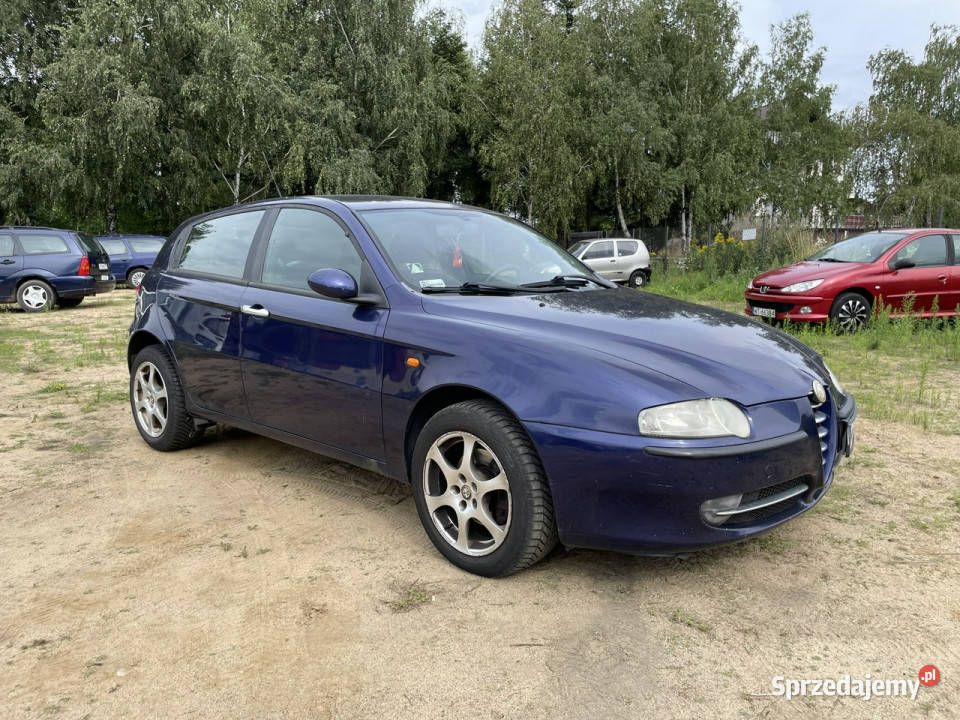 Alfa Romeo 147 16 Benzyna 2002r Tanio Możliwa manualna Warszawa
