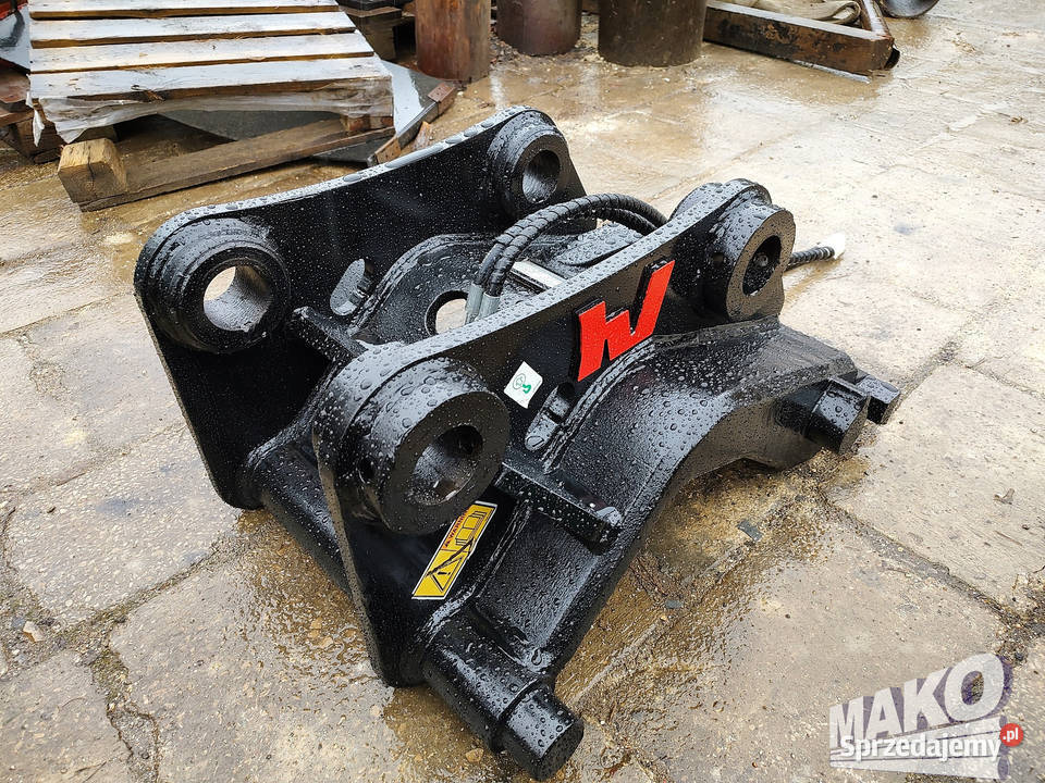 Szybkozłącze hydrauliczne Verachtert CW20 CW30 Osprzęt roboczy Ostrowiec Świętokrzyski