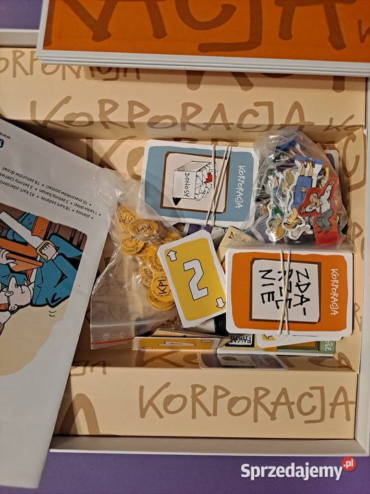 KORPORACJA Mleczko gra planszowa Ekonomiczne i strategiczne Kraków