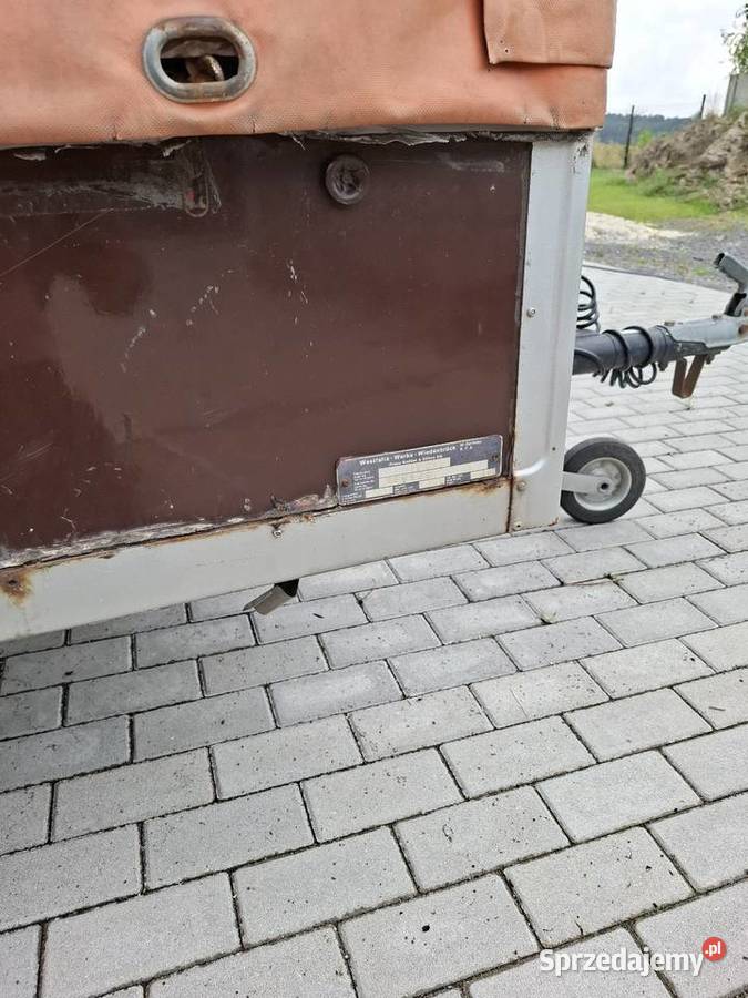 Przyczepka samochodowa lekka 750 750kg Do samochodów osobowych dolnośląskie Bolesławiec