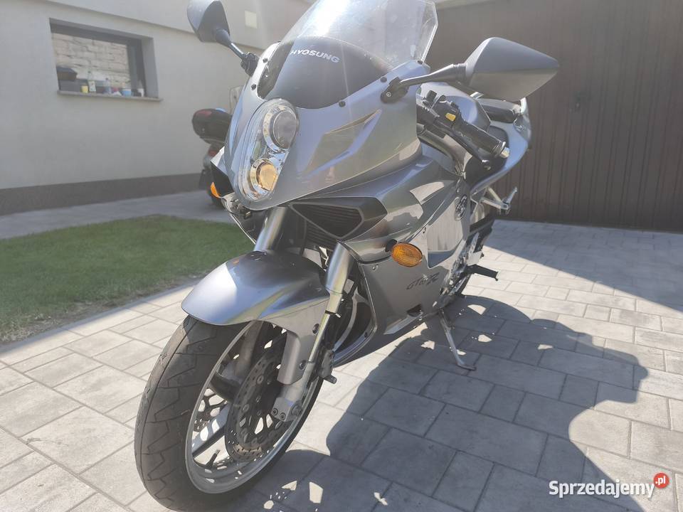 Hyosung GT 650R GT650 R GT650R GT 650 R Zamiana bezwypadkowy Ligota Dobrodzieńska