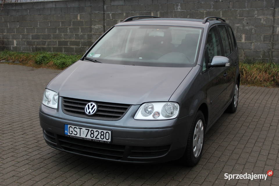 Volkswagen Touran 1,6 benzyna 2005r. Starogard Gdański