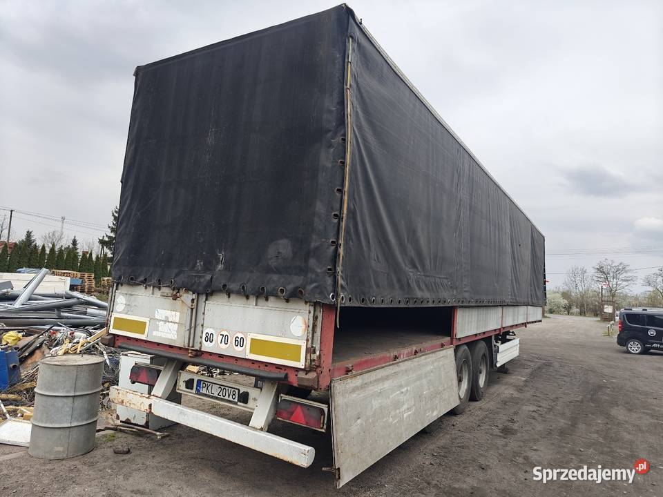 Naczepa burtofiranka Krone Chodecz