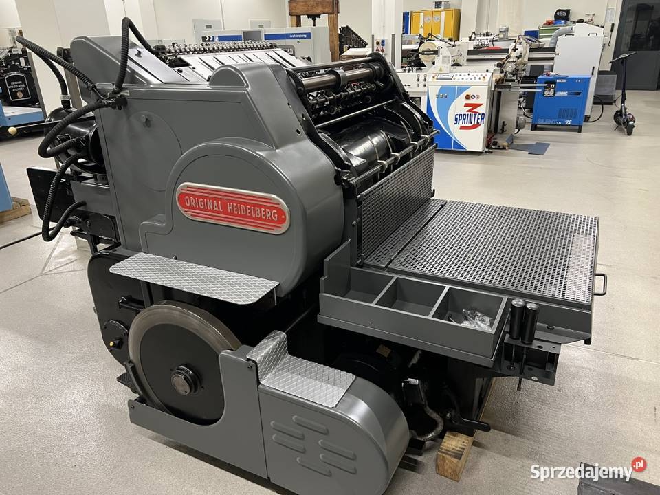 Automat sztancujący Heidelberg Cylinder SBB mazowieckie