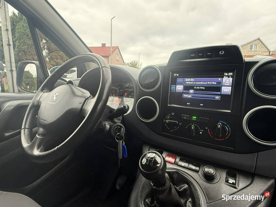 Peugeot Partner Peugeot Partner Lift 16HDi 2015r serwisowany w ASO Sokołów Podlaski