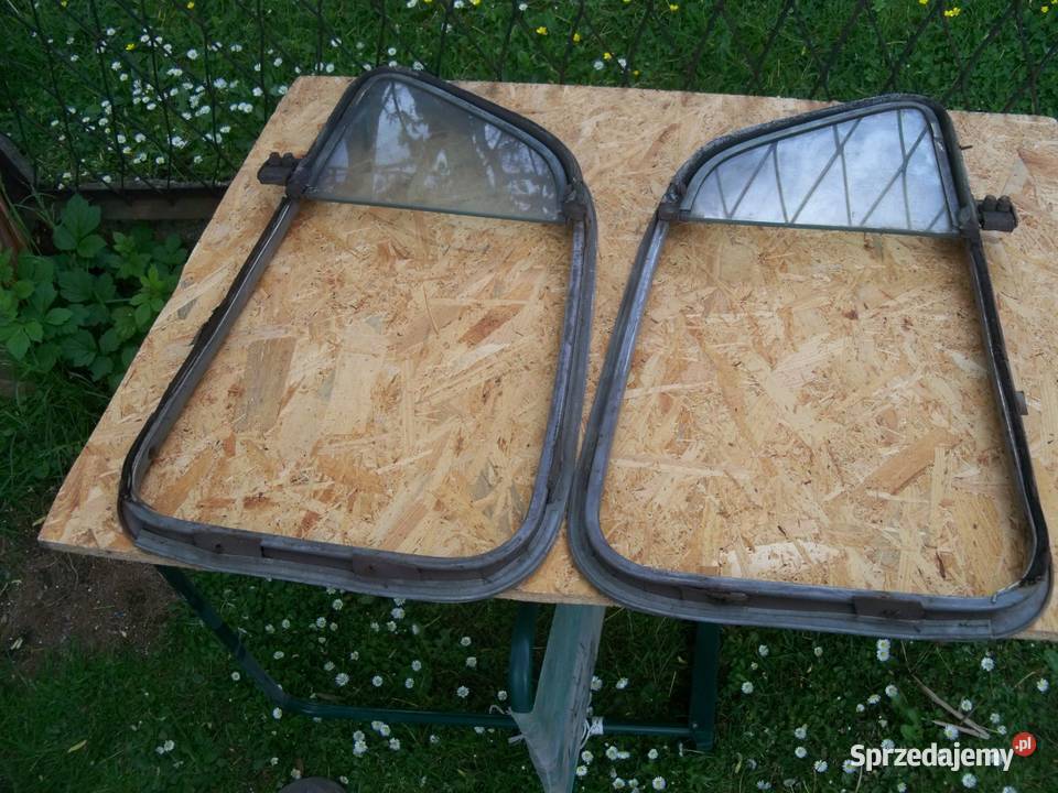 Okna boczne Warszawa M20 garbus Karoseria