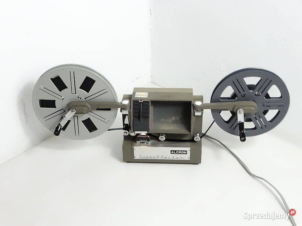Przeglądarka Edytor filmowy Super 8 ALCRON Made Biłgoraj