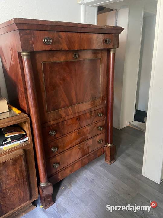 Sekretarzyk Biedermeier Mahon z Holandii sprzedam