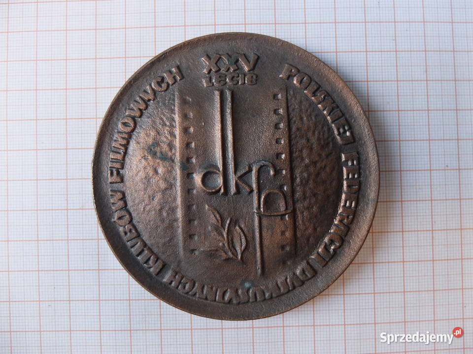 Medal PRL XXV lecie Polskiej Federacji DKF Kościan sprzedam