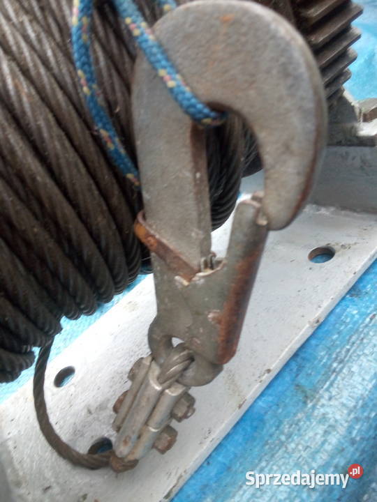 Wyciągarka ręczna do slipowania łodzi skutera Otwock