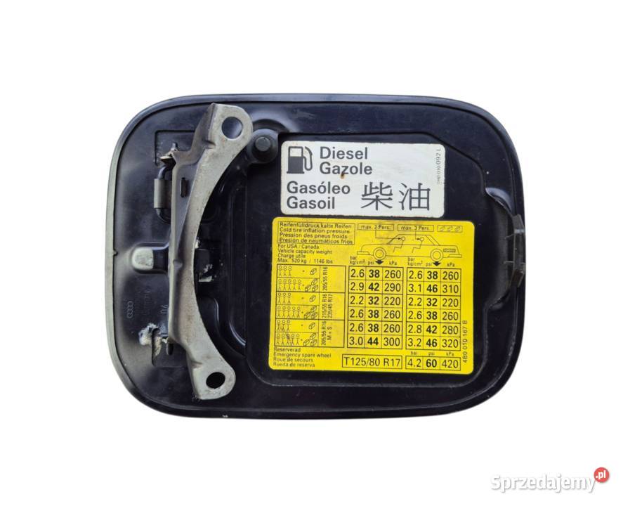 KLAPKA WLEWU PALIWA AUDI A6 C5 4B0809905A LZ5L osobowe sprzedam