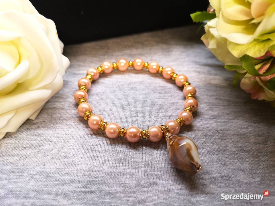 Bransoletka damska z perłowymi koralikami i Kielce sprzedam
