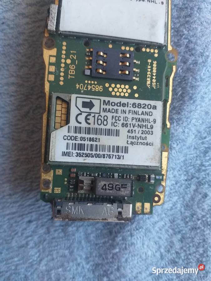 nokia 6820a płyta główna 6820 nhl9 Sandomierz