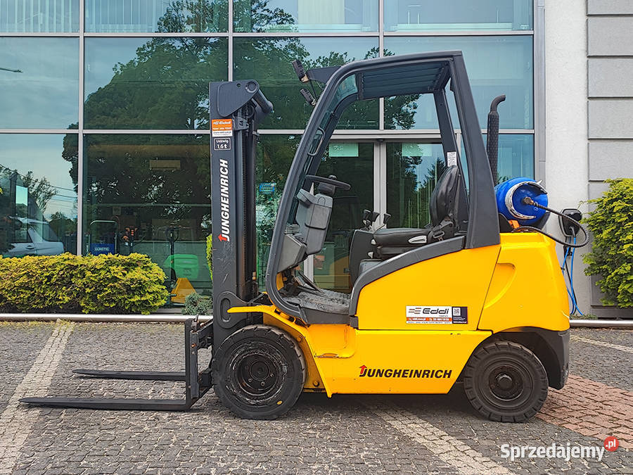 Wózek widłowy Jungheinrich TFG 316s 16 tony gaz Kęty
