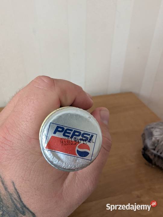 Butelka PepsiCola 1L PRL 1993r Pełna
