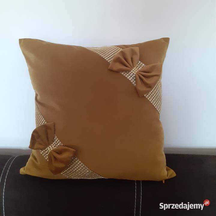 Zasłony miodowe velvet na przelotkach 2 sztuki mazowieckie Mława sprzedam