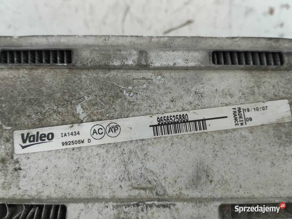 CHŁODNICA INTERCOOLER PEUGEOT 308 20 HDI