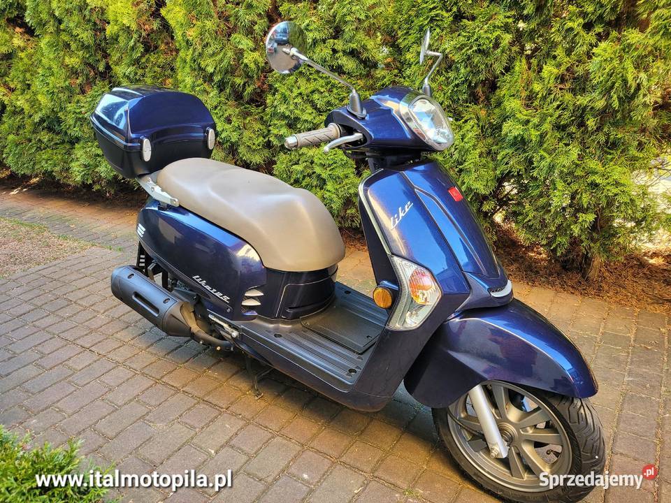 KYMCO LIKE 125 katB prawa jazdy 16r italmotopila Motoryzacja Piła