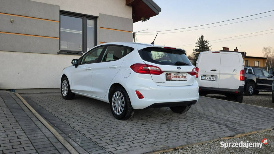 Ford Fiesta mk8 5drzwi Mk8 2017 benzyna śląskie Chełm Śląski