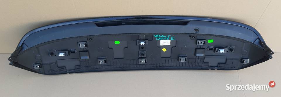 RENAULT CAPTUR II SPOILER LOTKA KLAPY BAGAŻNIKA Klapy bagażnika Bieleń