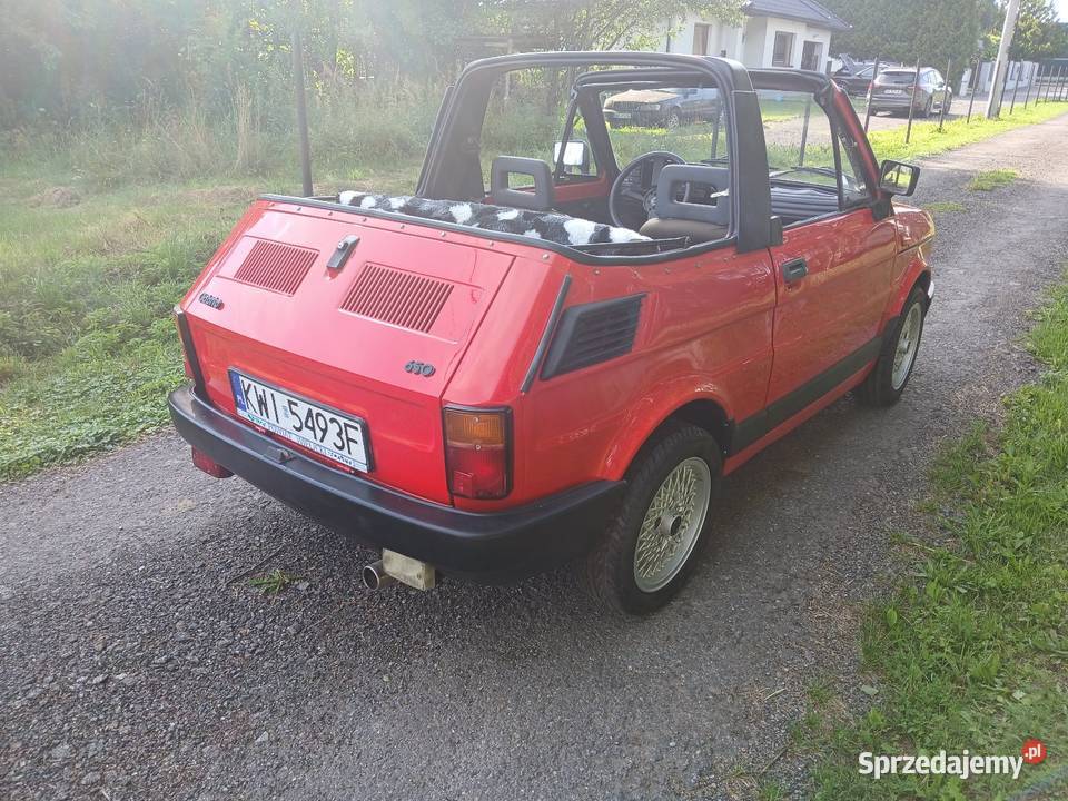 Fiat 126p bosmal cabrio z certyfikatem 126