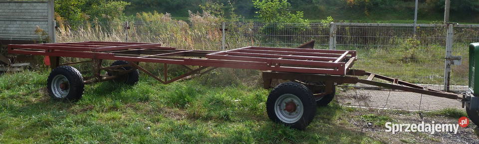 przyczepa do przewozu uli pszczelich słomy 2 Bytom Odrzański