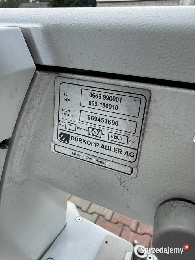 Durkopp Adler 669 maszyna szyjąca ramienna z mazowieckie