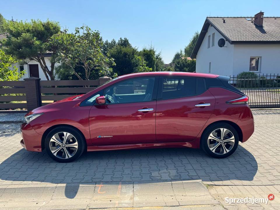 Nissan Leaf 40kW Tekna Kona Eniro Ampera I3 Zoe Rok produkcji 2018 Wrocław