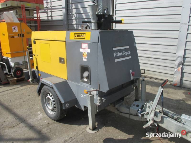 Maszt oświetleniowy Atlas Copco QLT H50 4X100 W Pleszew