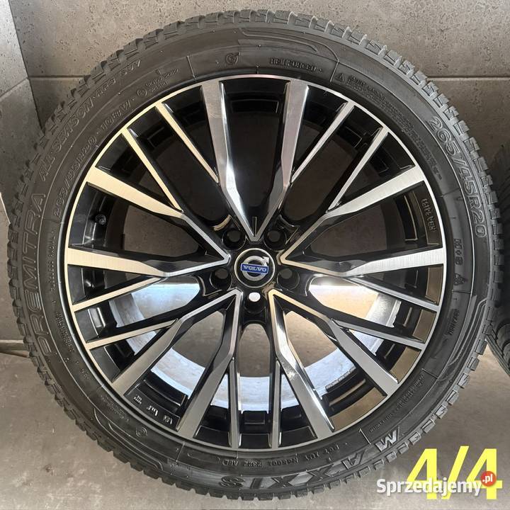 20 Volvo XC90 felgi koła komplet 5x108 85J ET42 wielkopolskie Lubasz sprzedam