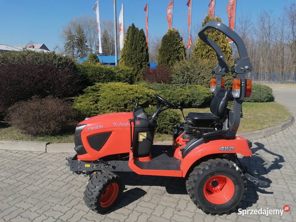 Traktorek japoński Kubota BX231 23 fabrycznie Błonie-Wieś