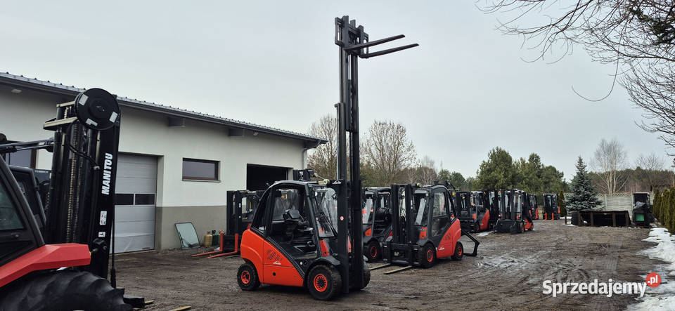 Wózek Widłowy Linde H30D Diesel Triplex 470 m mazowieckie Małkinia Górna sprzedam