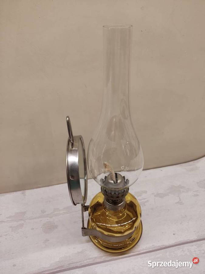 Lampa naftowa kolor bursztyn Lampy
