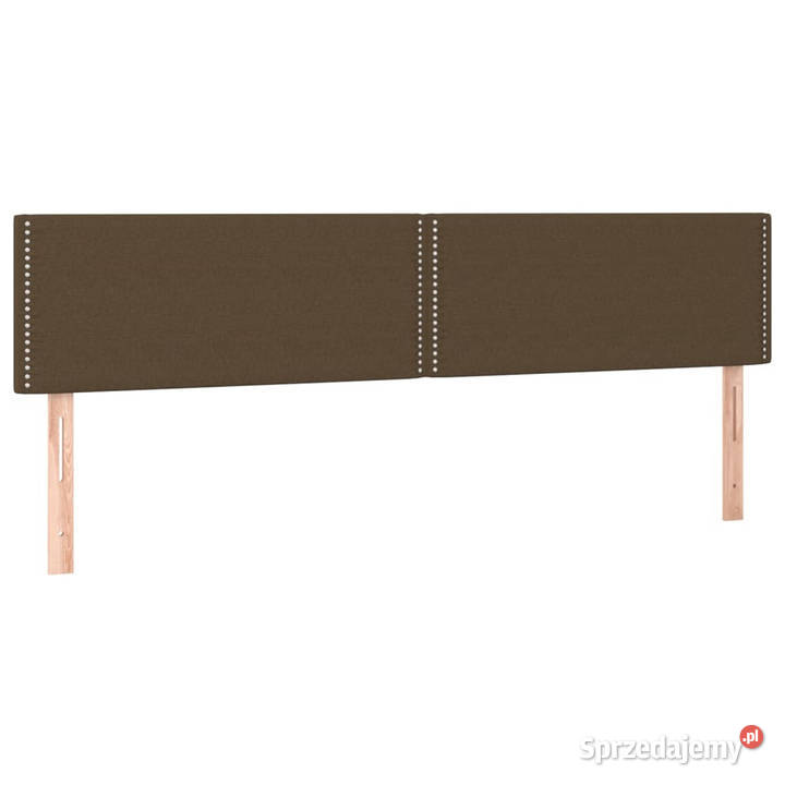 Zagłówek do łóżka z LED ciemnobrązowy 200x5x7888 Warszawa