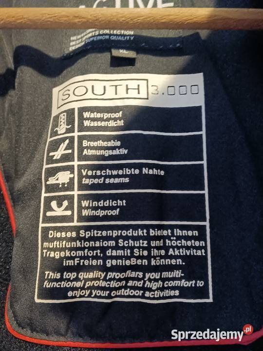 Kurtka męska zimowa ciepła dużo kieszeni XL Pozostałe