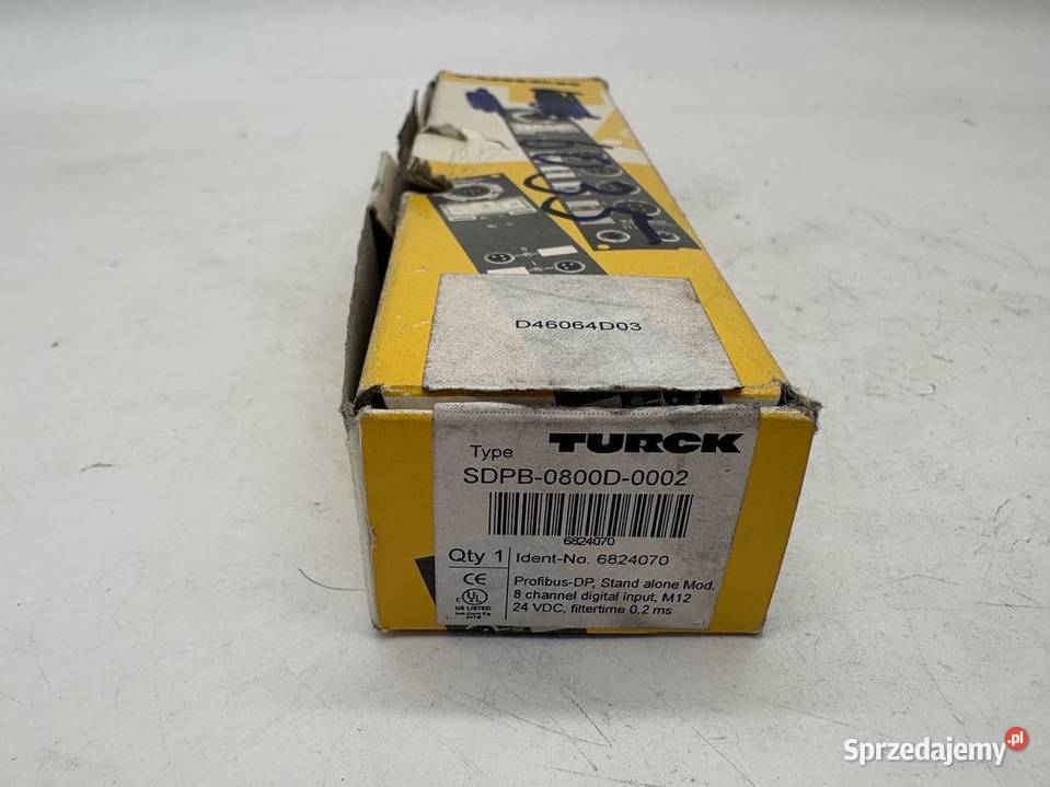 Turck SDPB0800D0002 Moudł Profibus Pozostałe