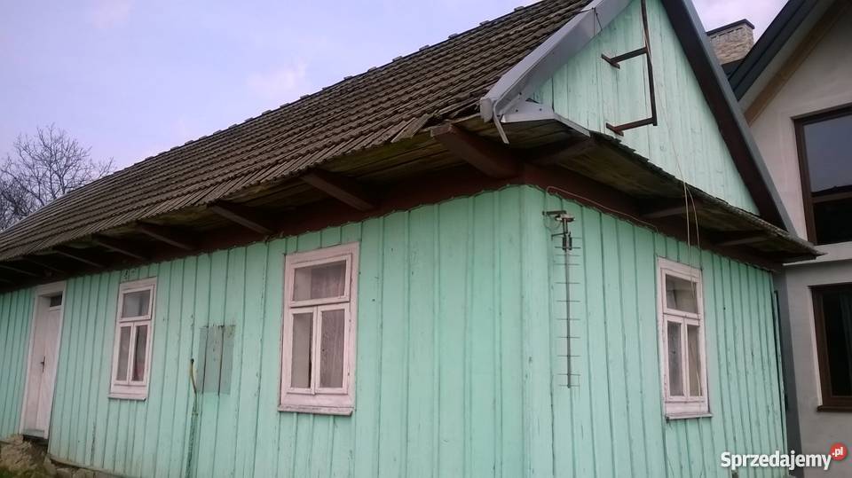 Sprzedam drewniany dom