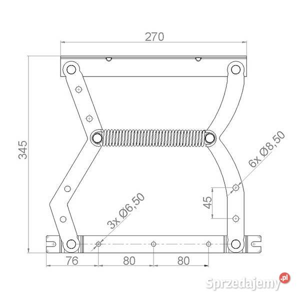 MechanizmPodnośnik podnoszenia łóżka ze Szczecin